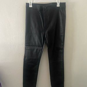 Women’s faux leather pants